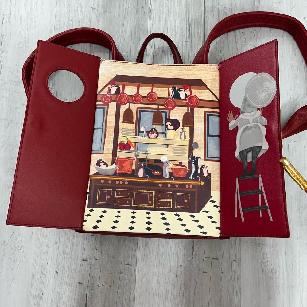Disney Ratatouille Kitchen Doors Mini Backpack Our Universe BoxLunch Bag - Picture 2 of 10